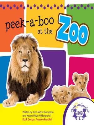 cover image of Peek-aBoo at the Zoo Picture Book